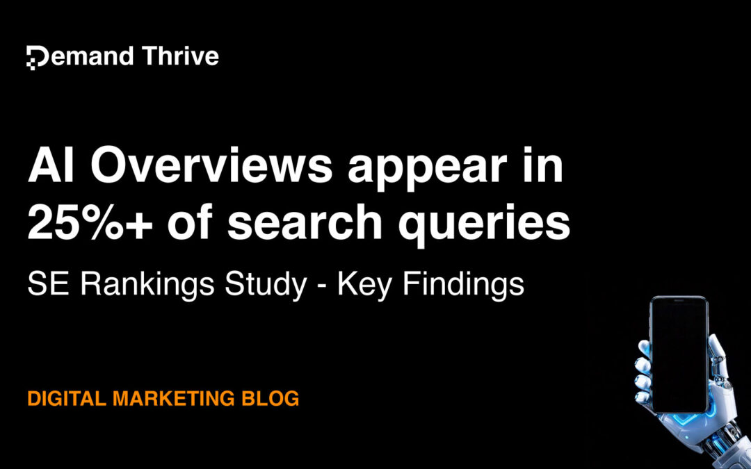 AI Overviews Appear In Nearly 30% of Search Queries
